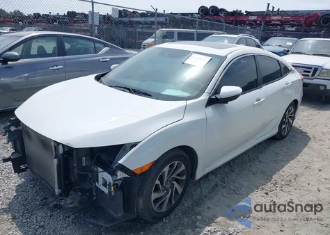 2017 Honda Civic Ex z USA, uszkodzony, nr VIN 19XFC2F81HE031903